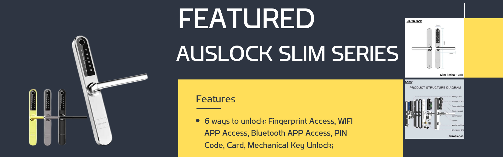 Auslock Slim Series